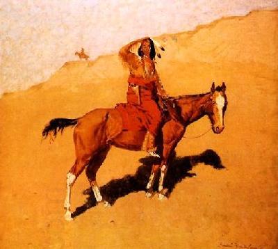 Frederick Remington Scout China oil painting art